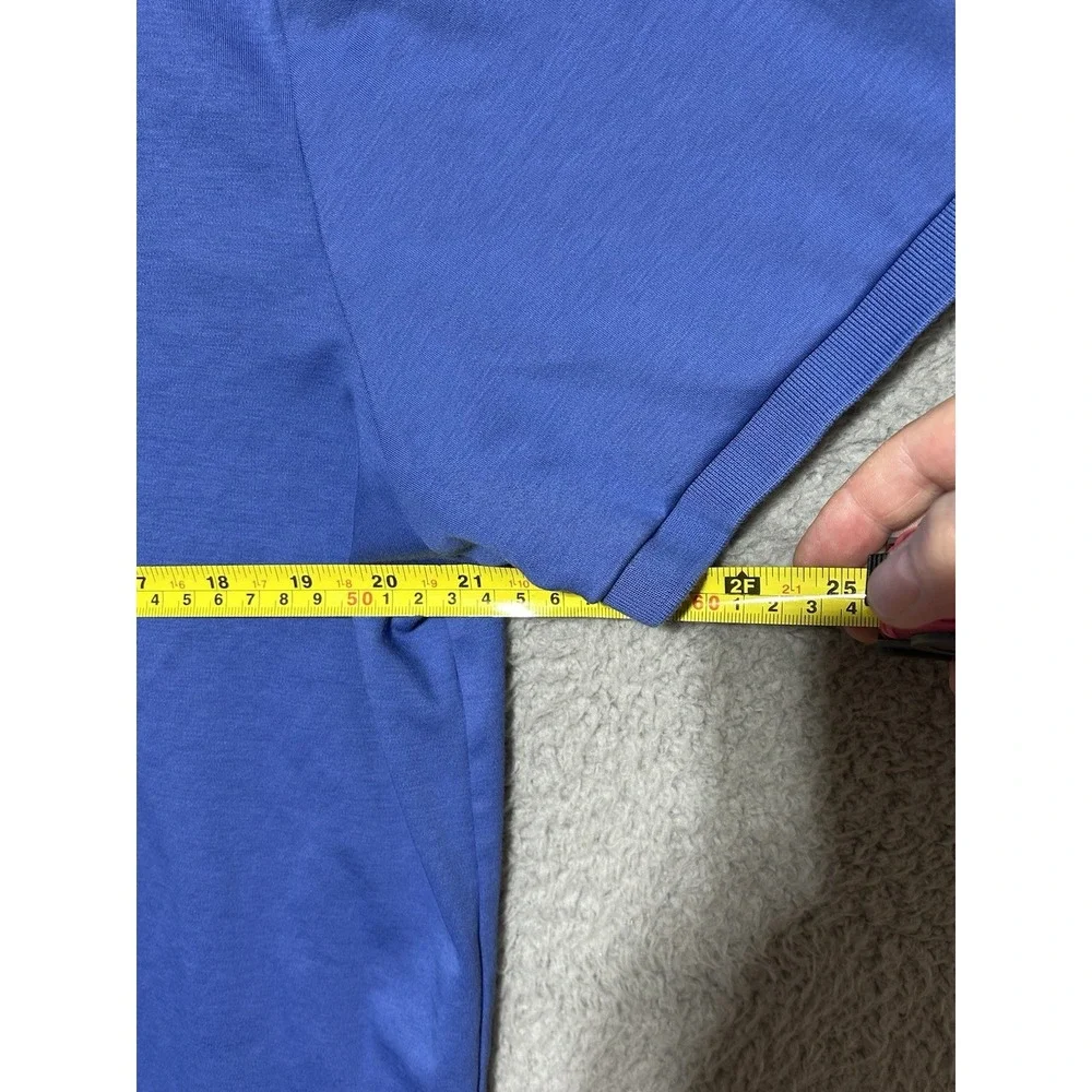 Polo Ralph Lauren Polo Shirt Mens XL Blue Classic Fit Flesh Pony‎ Casual Modern